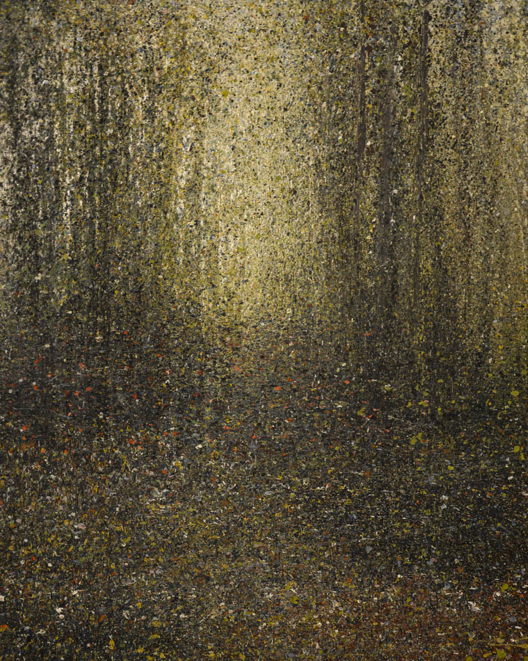 David Komander, Waldraum, 2011, 125x100 cm