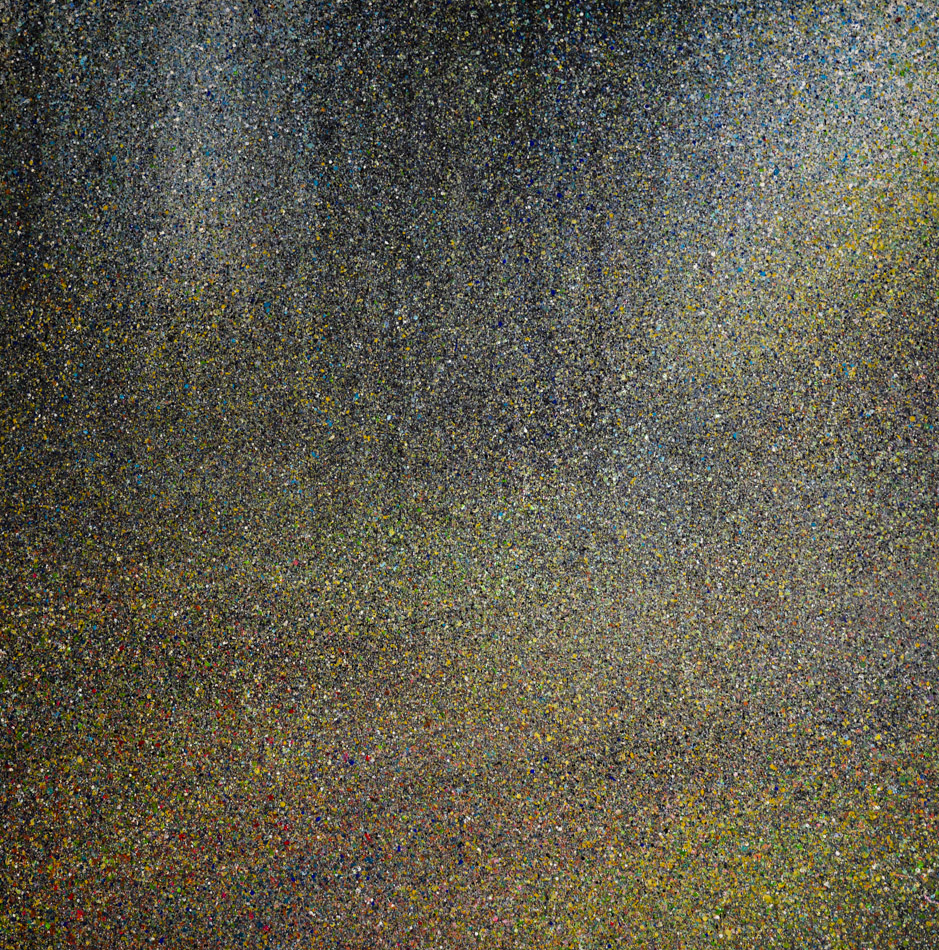 David Komander, "pi", 2012, 150x150 cm, acrylic/canvas
