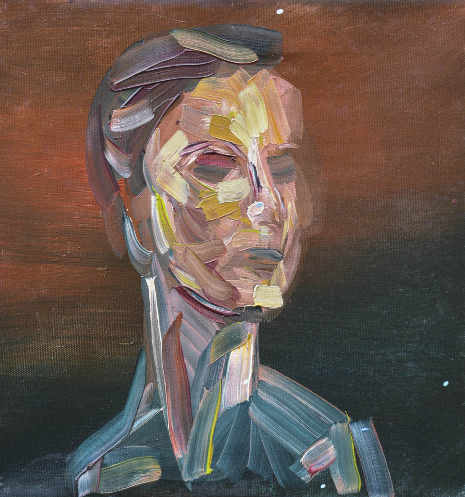 David Komander, oil/canvas 35 x 35cm, 2008