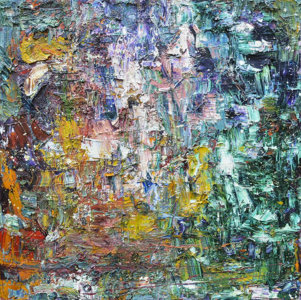 David Komander, 2010, 70x70 cm, acrylic/canvas