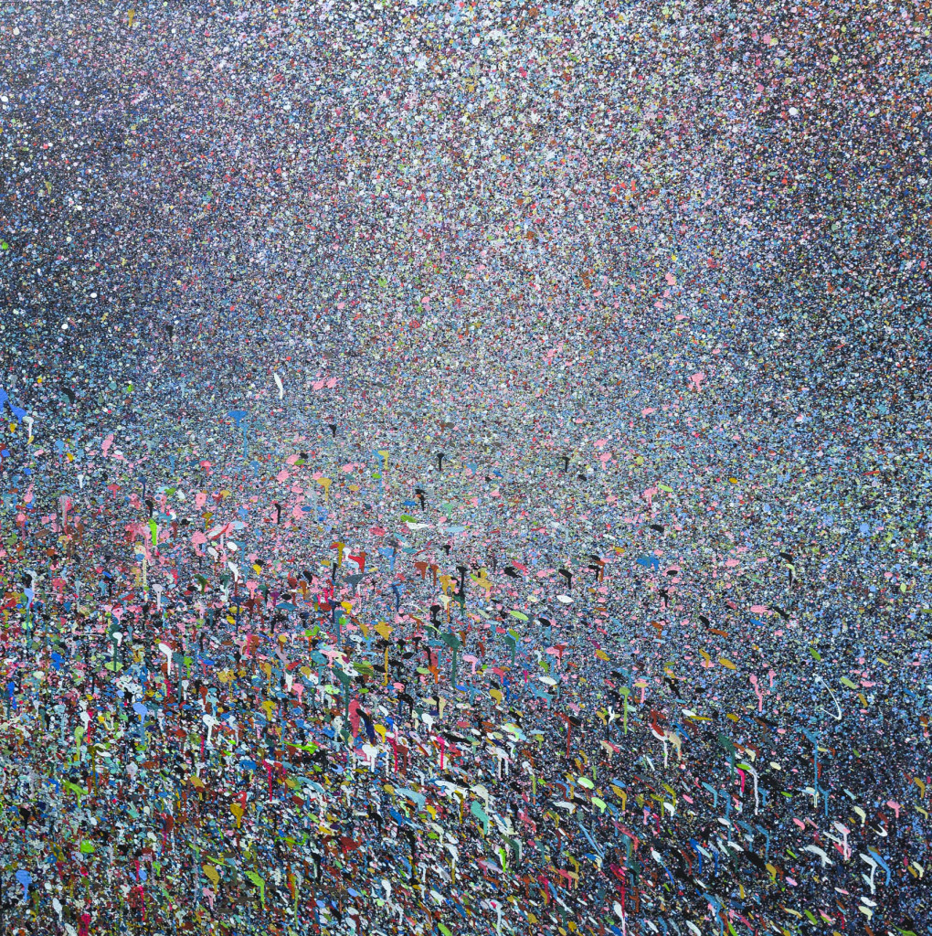 David Komander, 2012, 150x150 cm, acrylic/canvas